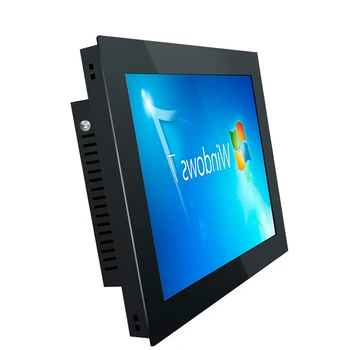 18,5-дюймовый Встроенный Промышленный Мини-компьютер All-in-one Tablet Panel PC Core i3-4120U с Резистивным Сенсорным экраном, Встроенным WiFi