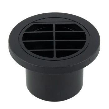 Вентиляционное отверстие нагревателя Воздуховод 60 мм Дизельный нагреватель Направленный выпуск для автомобильных аксессуаров Eberspacher Пластик Черный