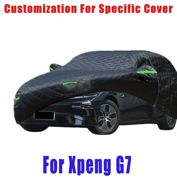 Для Xpeng G7 Защитная крышка от града, автоматическая защита от дождя, царапин, отслаивания краски, защита автомобиля от снега