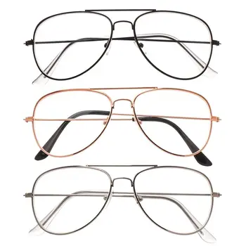 Модные винтажные металлические очки для близорукости в круглой оправе большого размера для женщин и мужчин, ультралегкие очки для ухода за зрением с диоптриями-100 ~ -500