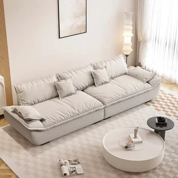 Секционный диван для гостиной Nordic Modern Puff Элегантный Диван Минималистского дизайна Салон Canape De Luxe Современная Мебель для дома